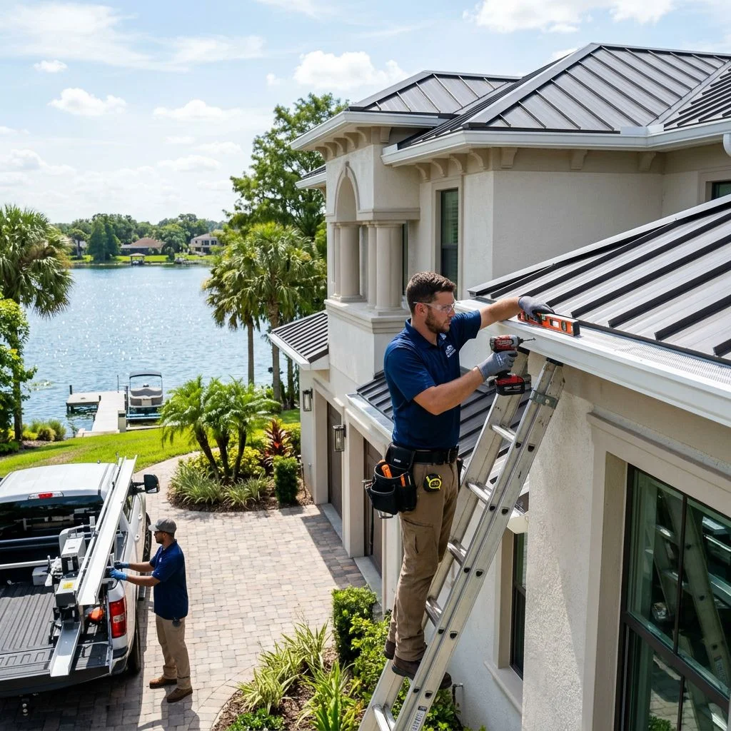 Gutters Lakeside, FL