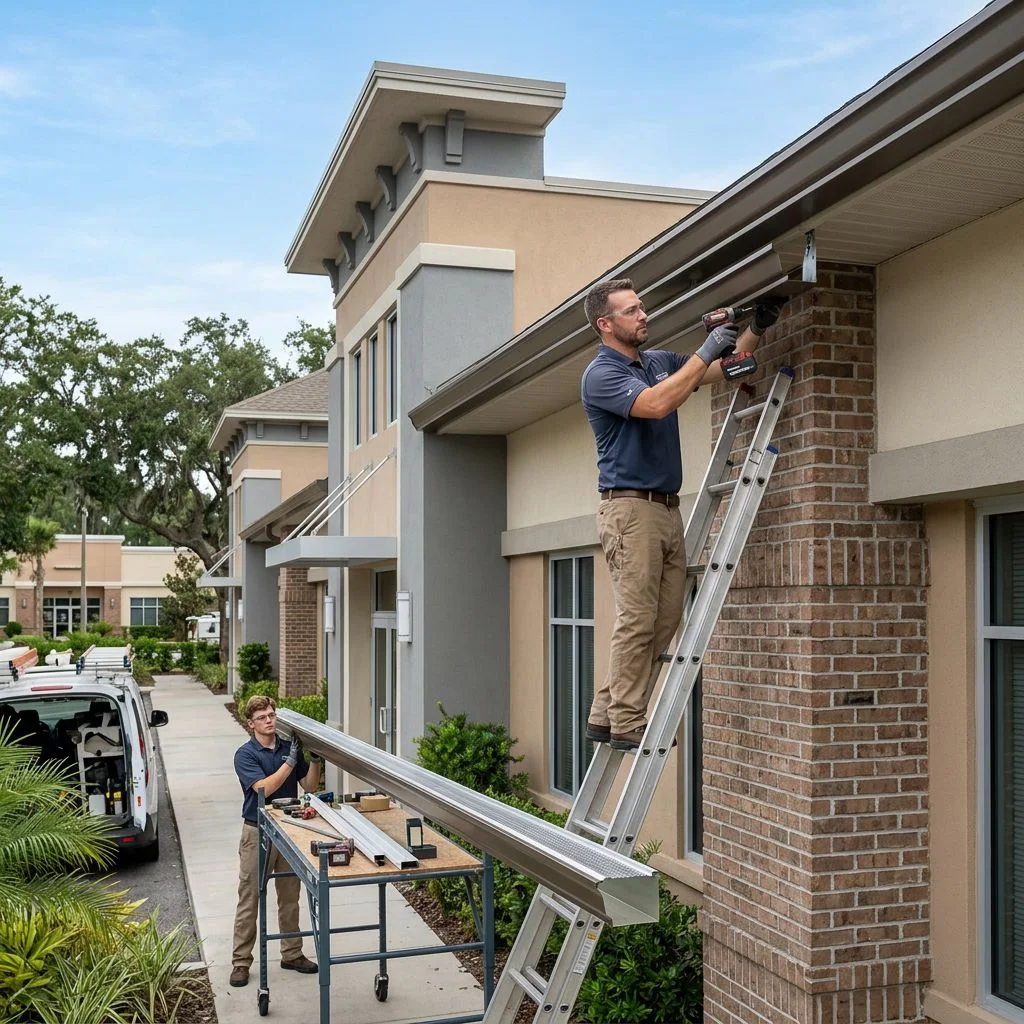 Commercial Gutters Jacksonville FL