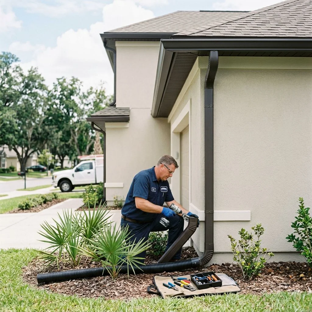Downspout Repair in Jacksonville, FL