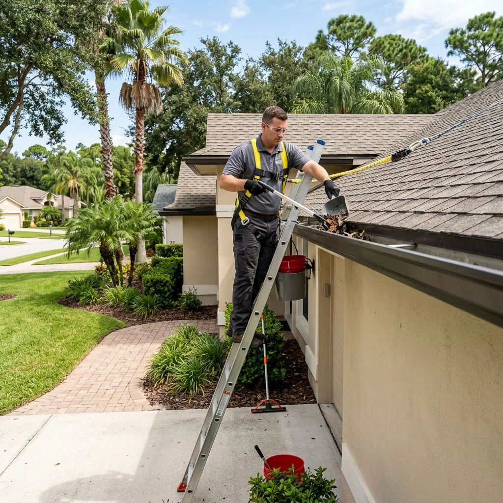 Gutter Cleaning in Jacksonville, FL