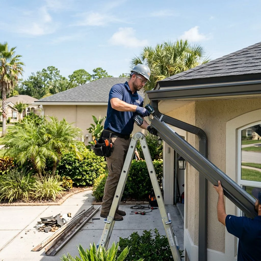 Gutter Replacement in Jacksonville, FL