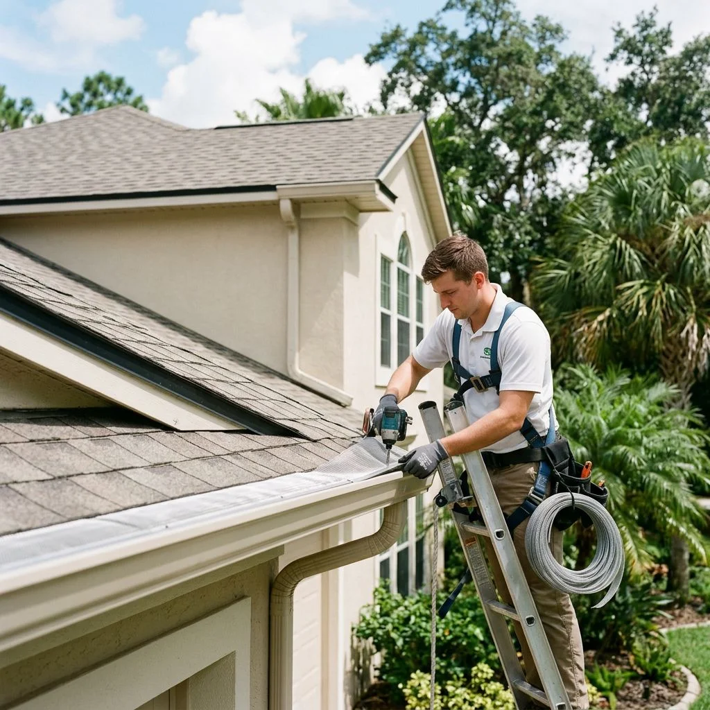 Leaf Guard Installation Jacksonville FL