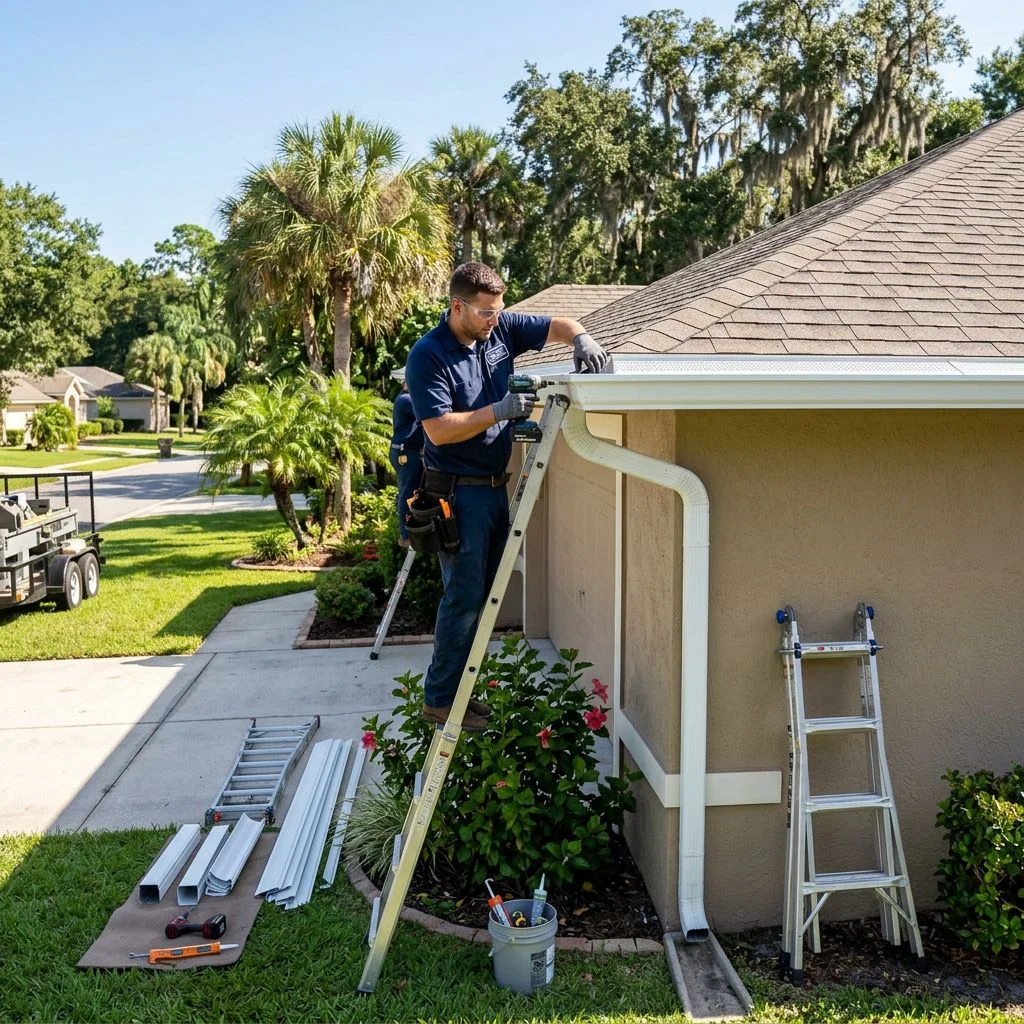 Residential Gutters in Jacksonville FL