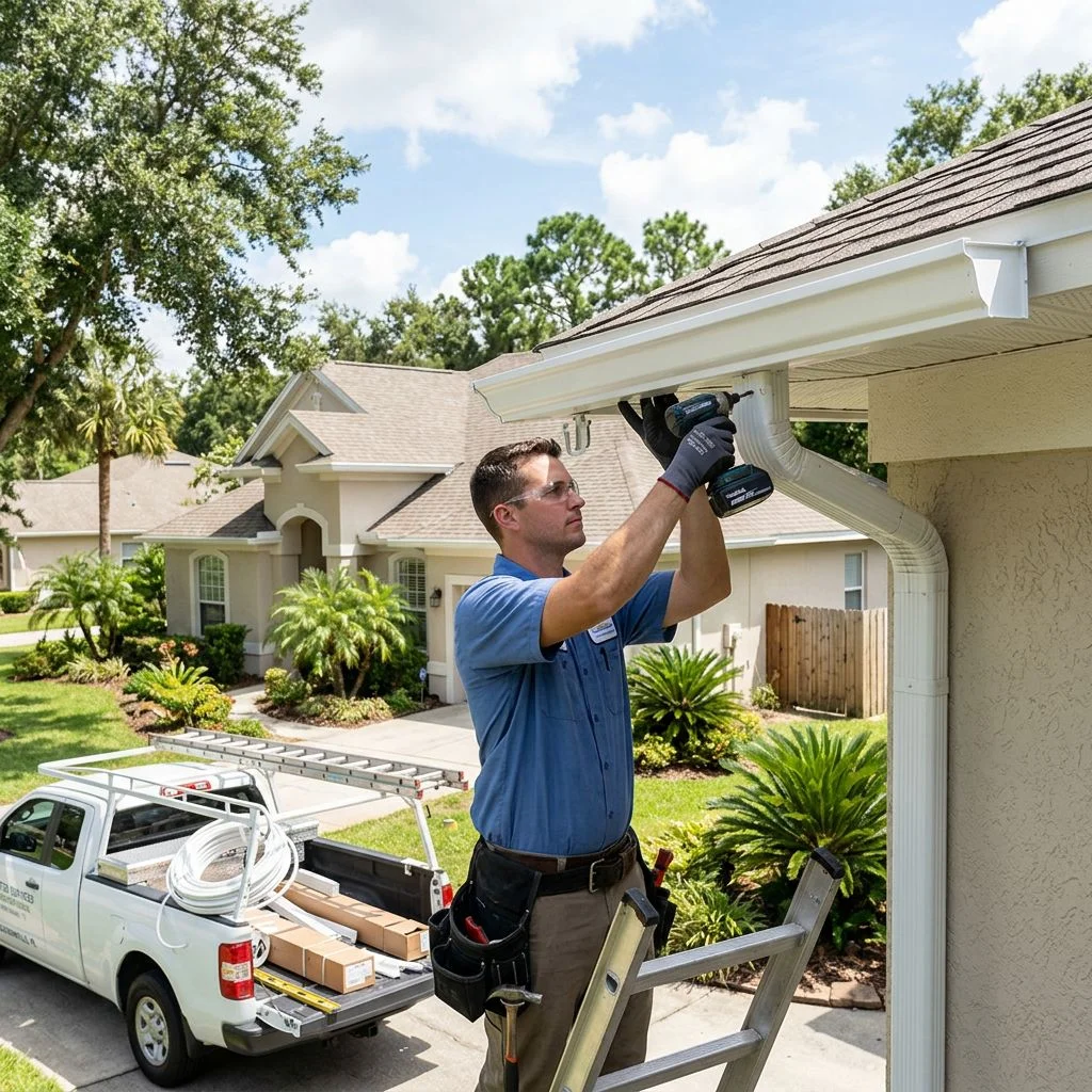 Vinyl Gutters Jacksonville FL